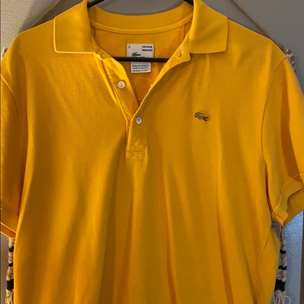 Vintage Lacoste polo size 5 large